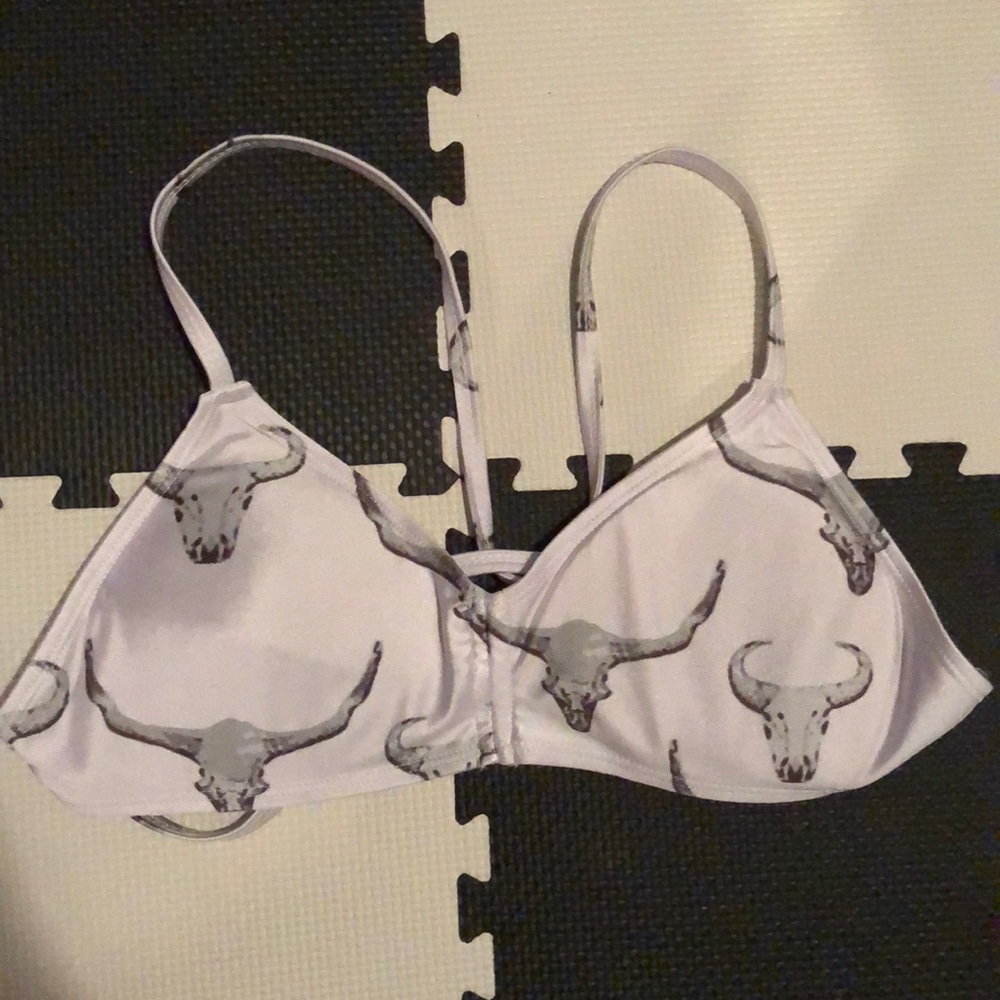 Skull bikini top